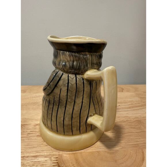 Wood Potters of Burslem Handpainted Toby /Character Jug Man w Ale JL - Picture 10 of 11
